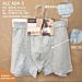 XLC604-3 BOXER UOMO GRIGIOOrbro Underwear