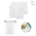 DC CASA CENTRINO CARTA RETT, 20,3X30,5CM 25PZ BIANDc Casa