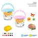 PRYMA PLASTILINA COLORATA 15G x 12PZ + ACCESSORIPryma
