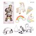 DC CASA STAMPO DOLCI ACCIAIO UNICORNO 4,6-9CM 4PZDc Casa