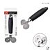 DC CASA L/BLACK TAGLIAPASTA 2LAME ACCIAIO 18X7,2CMDc Casa