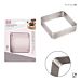 DC CASA STAMPO MICROFORATO INOX QUADR, 7X7X2CMDc Casa