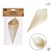 DC CASA CONO LEGNO FINGER FOOD 24CM 5PZDc Casa
