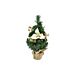 Albero Natale Verde 45cm - Decorato Bianco/OroNataluna