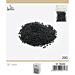 PERLINE IN PVC CON FORO - NERO 3MM - 20GGev