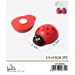 COCCINELLE DI LEGNO ADESIVE 45x55MM - 2PZGev