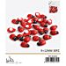 COCCINELLE DI LEGNO ADESIVE 9x12MM - 30PZGev