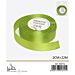 NASTRO DI RASO - VERDE LIME - 2CM x 22MGev