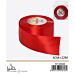 NASTRO DI RASO - ROSSO - 4CM x 22MGev