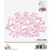 LETTERE DELL'ALFABETO - ROSA 2CM - 26PZGev
