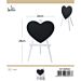 LAVAGNETTA A CUORE - BIANCO 20x28CM - 1PZGev