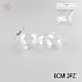 SFERA TRASPARENTE APRIBLIE 6CM - 2PZGev
