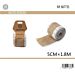 NASTRO DI LINO CON PIZZO - BEIGE & BIANCO 5CM x 1,8MGev