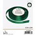 NASTRO DI RASO - VERDE SMERALDO - 1CM x 22MGev
