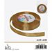 NASTRO DI RASO - ORO - 1CM x 22MGev