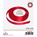 NASTRO DI RASO - ROSSO - 1CM x 22MGev