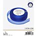NASTRO DI ORGANZA - BLU - 1,5CM x 22MGev