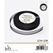 NASTRO DI ORGANZA - NERO - 1CM x 22MGev