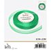 NASTRO DI ORGANZA - VERDE BRILLANTE - 1CM x 22MGev
