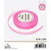 NASTRO DI ORGANZA - ROSA - 1CM x 22MGev