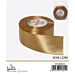 NASTRO DI RASO - ORO - 4CM x 22MGev