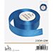 NASTRO DI RASO - AZZURRO - 2,5CM x 22MGev