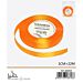 NASTRO DI RASO - ARANCIONE - 1CM x 22MGev