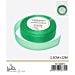 NASTRO DI ORGANZA - VERDE BRILLANTE - 1,5CM x 22MGev