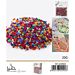 PERLINE IN PVC CON FORO - COLORI MISTI 3MM - 20GGev