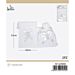 SACCHETTI LINO PER COMUNIONE - BIANCO 10x13CM - 2PZGev