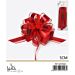 COCCARDA EFFETTO PLEXIGLASS - ROSSO - 5CMGev