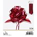 COCCARDA EFFETTO PLEXIGLASS - BORDEAUX - 5CMGev