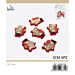SAGOME DECORATIVE - LAUREA CON GUFO 3CM - 6PZGev