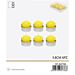 TEALIGHTS LIMONE - 6PZ ?3,8CMGev