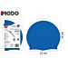 I09 CUFFIA DA NUOTO IN SILICONE 19*22CM AZZURROAgyo