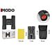 I03 BINOCOLO TASCABILE PLASTICA NERO 7X11CMAgyo