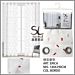 SL TENDA ERICA 140X290CM COL.BORDOSl Ideahome