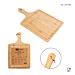DC CASA TAGLIERE C/MAN, QUADRATO 32X20CMDc Casa
