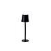 AD Lampada Touch Ricaricabile Aldy Nera - Ø11x36cmStar Ad Trend