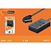 CAVO ADATTATORE DA SCART MASCHIO (21P)A TRIPLA SCART FEMMINAMaxexcell