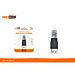 CONNETTORE 8P8C A USB FEMMINAMaxexcell