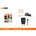 CARICATORE QC 20W PD 35W CON CAVO TYPE-C A TYPE-CMaxexcell
