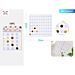 TOVAGLIOLI A POIS - BIANCO & BLU 33CM - 10PZParty Go
