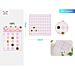 TOVAGLIOLI A POIS - BIANCO & ROSA 33CM - 10PZParty Go