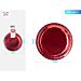 PIATTI MONOUSO METALLIZZATO - ROSSO 23CM - 6PZParty Go