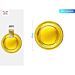 PIATTI MONOUSO METALLIZZATO - ORO 23CM - 20PZParty Go