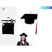 CAPPELLO LAUREA 24 x 24CM - 1PZParty Go