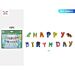 FESTONE CON DINOSAURI - HAPPY BIRTHDAY - 3MParty Go