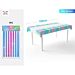 TOVAGLIA MONOUSO A RIGHE - MULTICOLORE 108x180CM - 1PZParty Go