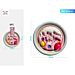 PIATTI CON DISEGNO 3D - HAPPY BIRTHDAY 23CM - 6PZParty Go